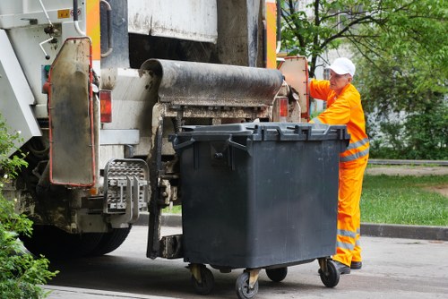 Professional furniture clearance team at work in Camdentown